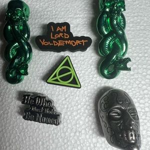 Harry Potter crocs Jibbitz charms.  Brand new, never used.